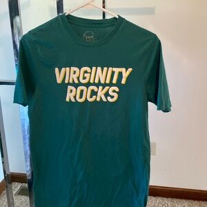 Authentic Danny Duncan medium virginity rocks green tee